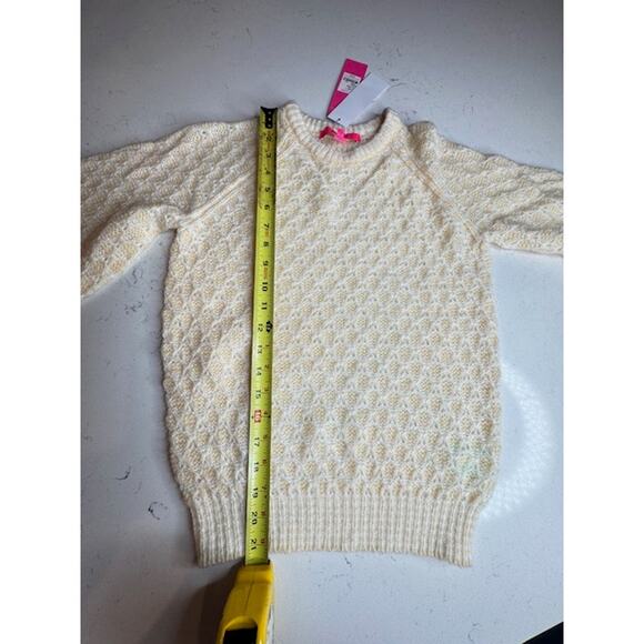 Lilly Pulitzer New Corabelle Knit Sweater Coconut Honeycomb Size XX-Small - Picture 13 of 14